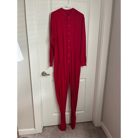 Adult Footie Pajamas - Picture 1 of 7